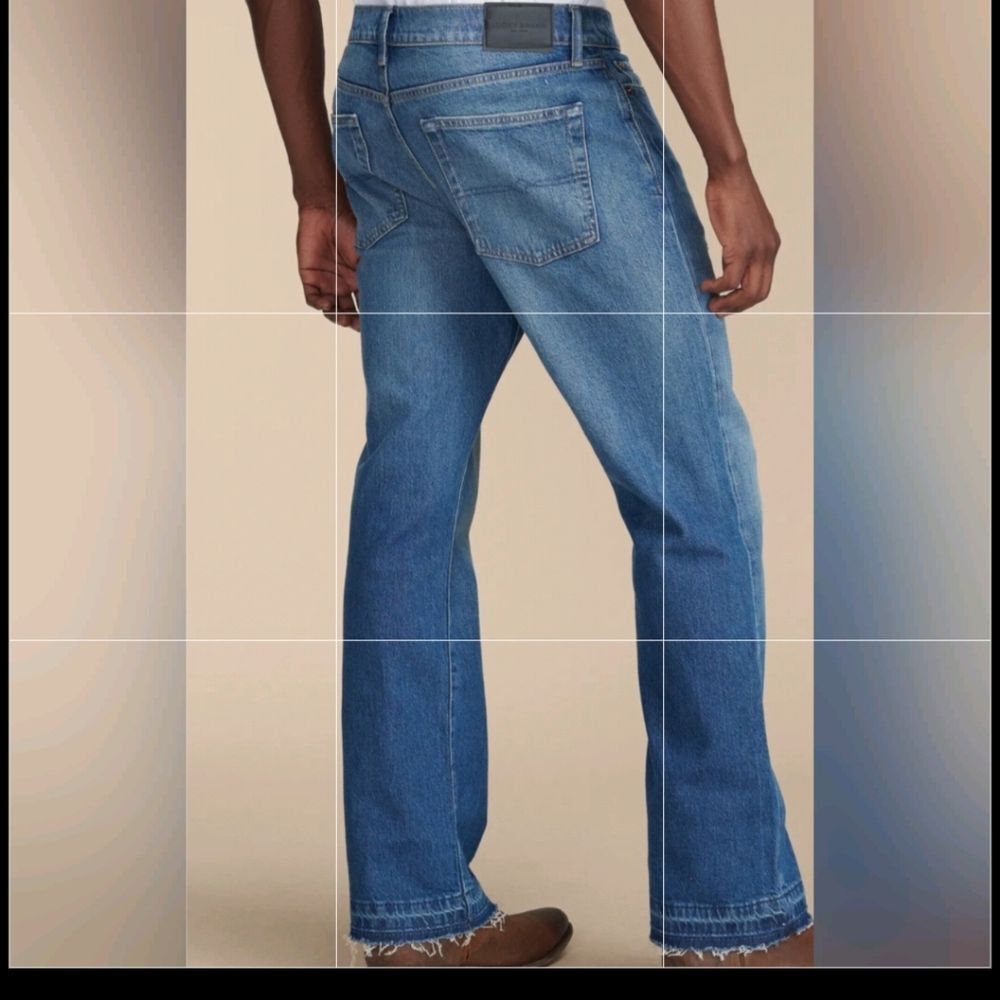Lucky Brand Easy Rider Comfort Stretch Men's Bootcut Jeans 34 X 32